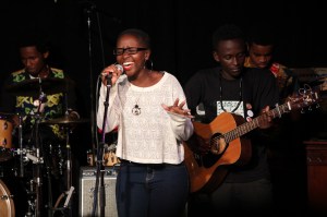 Mutima Pierrine from Rwanda at Selkirk College